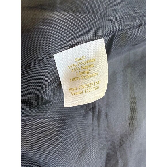 Caslon Tweed Jacket‎ Mid Length Coat | Gray | Single Breasted | Size 8 - Picture 8 of 15